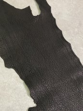 画像5: シャーク　ブラック　Aランク　鮫革　シャークスキン (5)