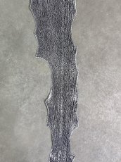 画像5: シャーク　白×黒　サメ革　鮫革　シャークスキン　 (5)