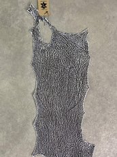 画像4: シャーク　白×黒　サメ革　鮫革　シャークスキン　 (4)