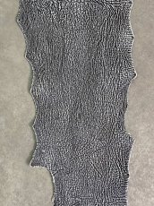 画像3: シャーク　白×黒　サメ革　鮫革　シャークスキン　 (3)