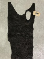画像5: シャーク　ブラック　Aランク　鮫革　シャークスキン (5)