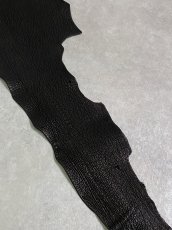 画像3: シャーク　ブラック　Aランク　鮫革　シャークスキン (3)