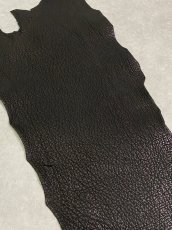 画像2: シャーク　ブラック　Aランク　鮫革　シャークスキン (2)