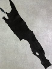 画像1: シャーク　ブラック　Aランク　鮫革　シャークスキン (1)