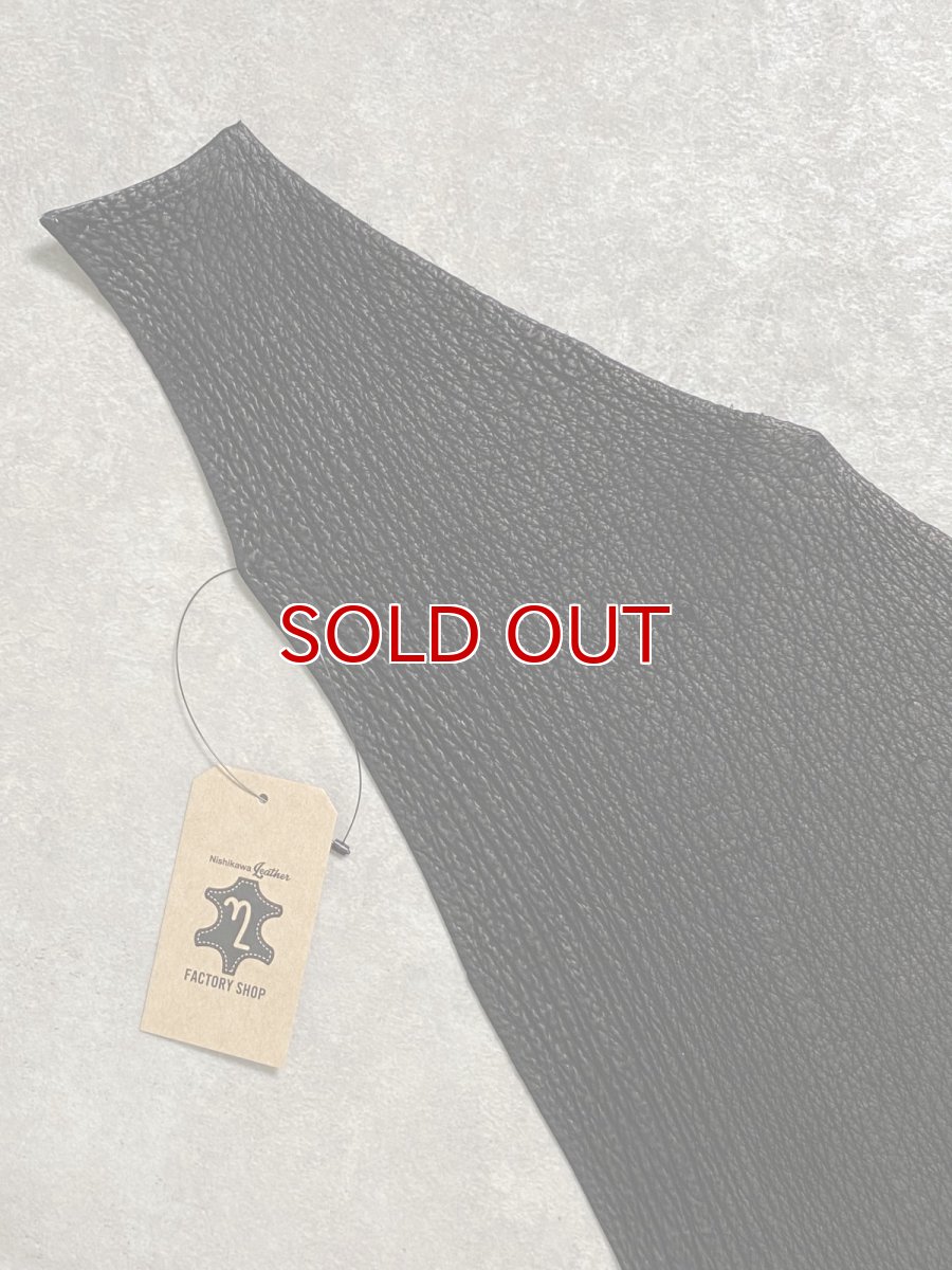 画像2: シャーク　ブラック　サメ革　鮫革　シャークスキン (2)