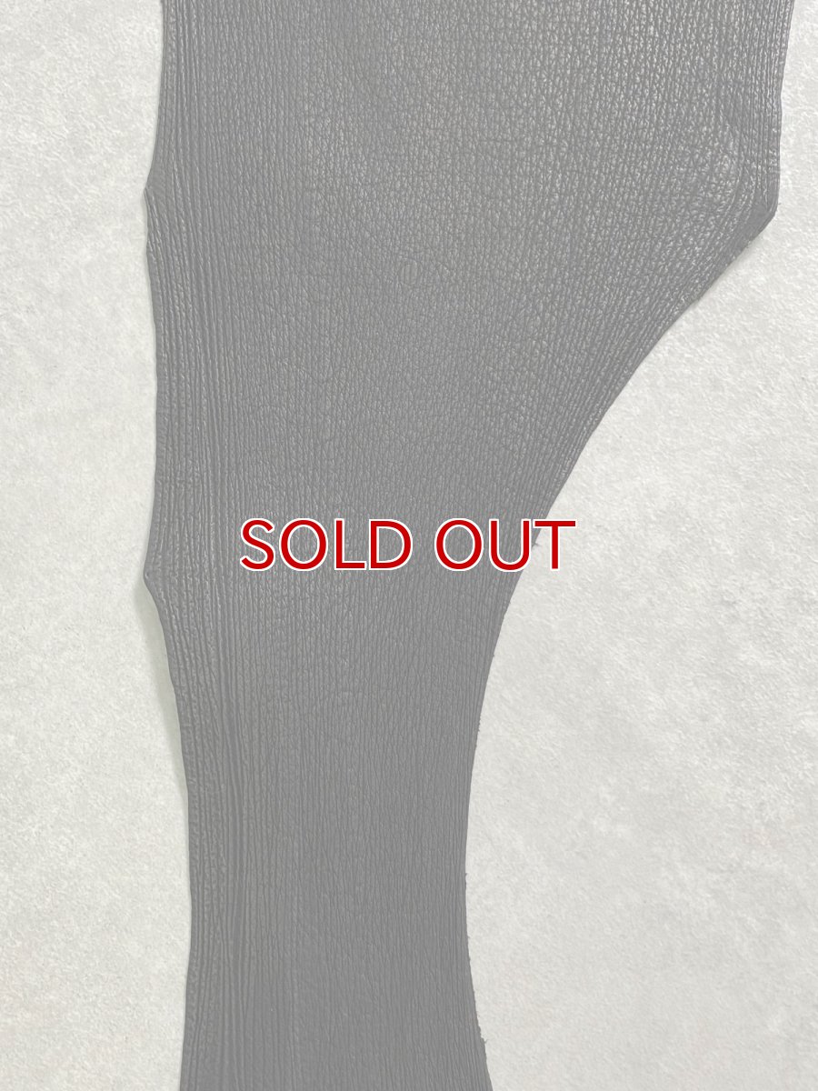 画像5: シャーク　ブラック　サメ革　鮫革　シャークスキン (5)