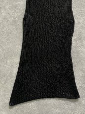 画像7: シャーク　ブラック1級　サメ革　鮫革　シャークスキン (7)