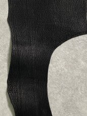 画像5: シャーク　ブラック1級　サメ革　鮫革　シャークスキン (5)