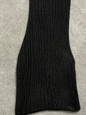 画像7: シャーク　ブラック1級　サメ革　鮫革　シャークスキン (7)