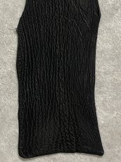 画像7: シャーク　ブラック1級　サメ革　鮫革　シャークスキン (7)