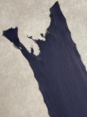 画像2: シャーク　マットネイビー　サメ革　鮫革　シャークスキン (2)