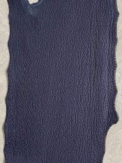 画像3: シャーク　マットネイビー　サメ革　鮫革　シャークスキン (3)