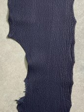 画像4: シャーク　マットネイビー　サメ革　鮫革　シャークスキン (4)