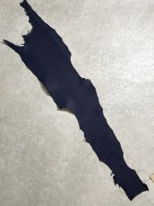 画像1: シャーク　マットネイビー　サメ革　鮫革　シャークスキン (1)
