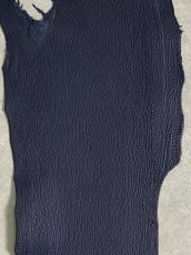画像3: シャーク　マットネイビー　サメ革　鮫革　シャークスキン (3)