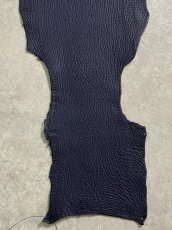 画像5: シャーク　マットネイビー　サメ革　鮫革　シャークスキン (5)