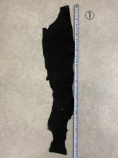 画像3: 【sale￥3500均一】シャーク　ブラック　サメ革　鮫革　シャークスキン (3)