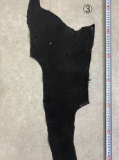 画像10: 【sale￥3500均一】シャーク　ブラック　サメ革　鮫革　シャークスキン (10)