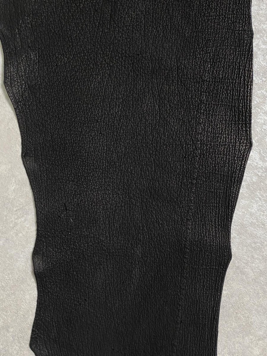 画像3: シャーク ブラック 鮫革 シャークスキン (3)