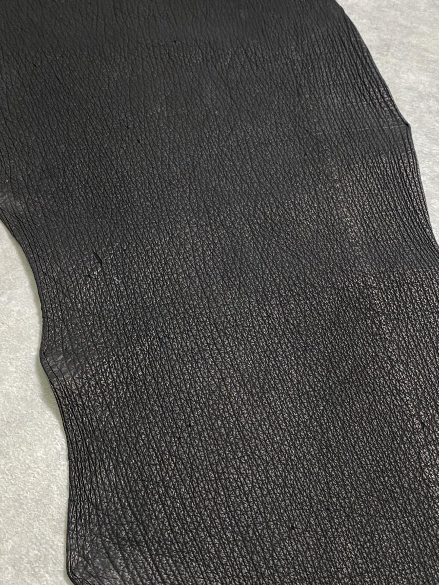 画像6: シャーク ブラック 鮫革 シャークスキン (6)