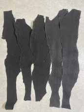 画像1: 【sale￥3500均一】シャーク　ブラック　サメ革　鮫革　シャークスキン (1)