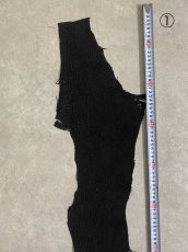 画像5: 【sale￥3500均一】シャーク　ブラック　サメ革　鮫革　シャークスキン (5)