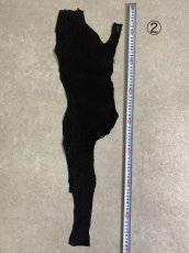 画像7: 【sale￥3500均一】シャーク　ブラック　サメ革　鮫革　シャークスキン (7)