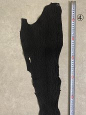 画像14: 【sale￥3500均一】シャーク　ブラック　サメ革　鮫革　シャークスキン (14)