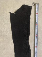 画像17: 【sale￥3500均一】シャーク　ブラック　サメ革　鮫革　シャークスキン (17)