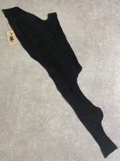 画像1: シャーク　ヌバック　ブラック　サメ革　鮫革　シャークスキン (1)