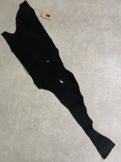 画像1: シャーク　ヌバック　ブラック　サメ革　鮫革　シャークスキン (1)