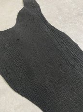 画像2: シャーク　ヌバック　ブラック　サメ革　鮫革　シャークスキン (2)