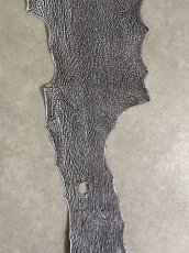 画像4: シャーク　白×黒　サメ革　鮫革　シャークスキン　 (4)