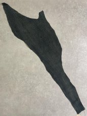 画像1: シャーク　ヌバック　グリーン　サメ革　鮫革　シャークスキン (1)