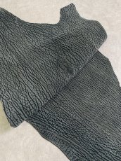 画像3: シャーク　ヌバック　グリーン　サメ革　鮫革　シャークスキン (3)