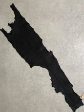 画像1: シャーク　ブラック　鮫革　シャークスキン (1)