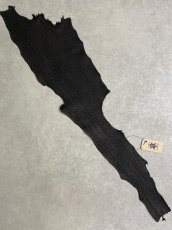 画像1: シャーク　ブラック　鮫革　シャークスキン (1)