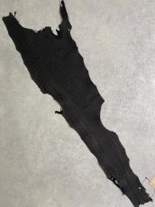 画像1: シャーク　ブラック　鮫革　シャークスキン (1)