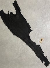 画像1: シャーク　ブラック　鮫革　シャークスキン (1)