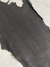 画像2: シャーク　ブラック　鮫革　シャークスキン (2)