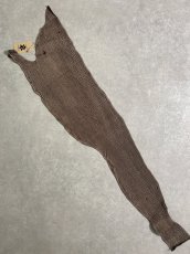 画像1: シャーク　ヌバック　ブラウン  鮫革 (1)
