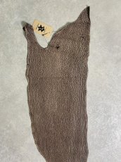 画像4: シャーク　ヌバック　ブラウン  鮫革 (4)