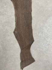 画像5: シャーク　ヌバック　ブラウン  鮫革 (5)