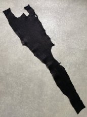 画像1: シャーク　ブラック　鮫革　シャークスキン (1)