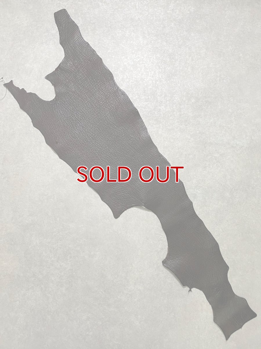 画像1: シャーク　ブラウン　サメ革　鮫革　シャークスキン (1)