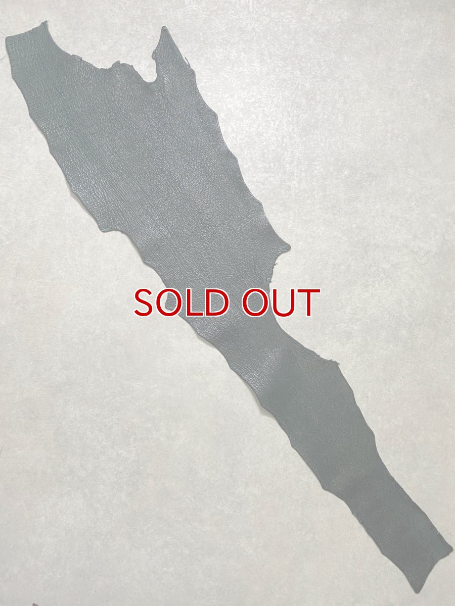 画像1: シャーク　ダークグリーン　サメ革　鮫革　シャークスキン (1)