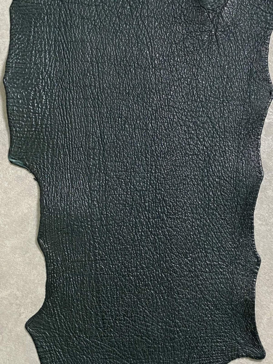 画像3: シャーク　ダークグリーン　サメ革　鮫革　シャークスキン (3)