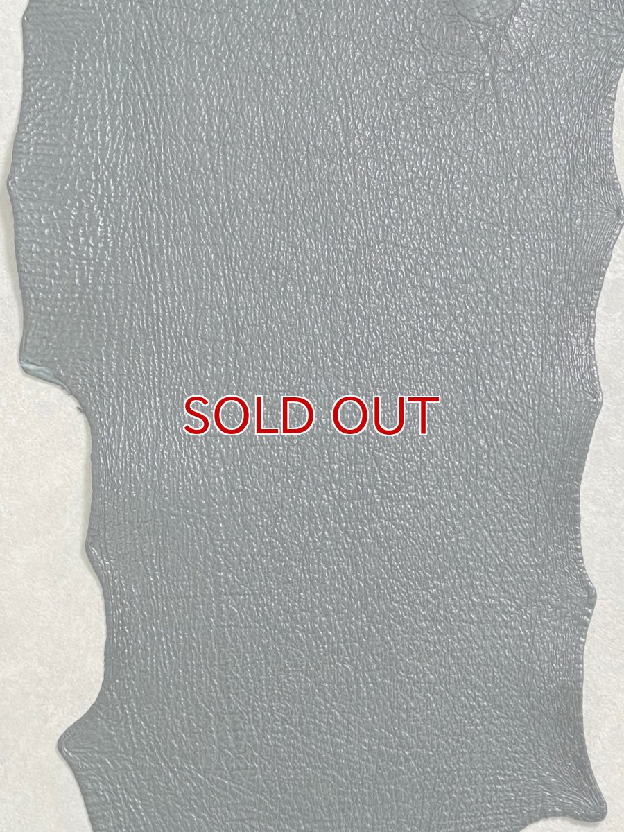 画像3: シャーク　ダークグリーン　サメ革　鮫革　シャークスキン (3)