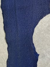 画像4: シャーク　ブルー　サメ革　鮫革　シャークスキン (4)