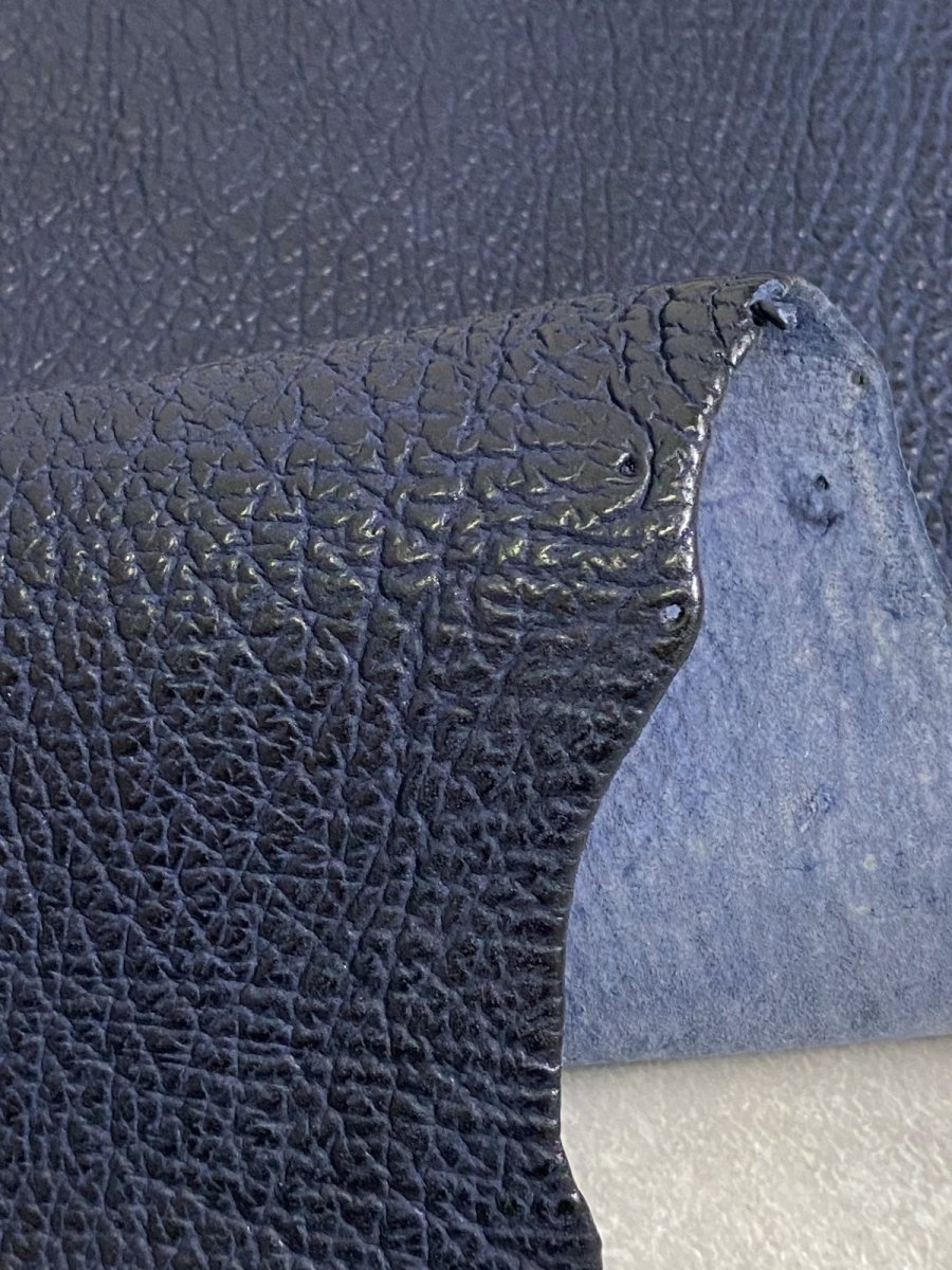 画像6: シャーク　ネイビー　サメ革　鮫革　シャークスキン (6)